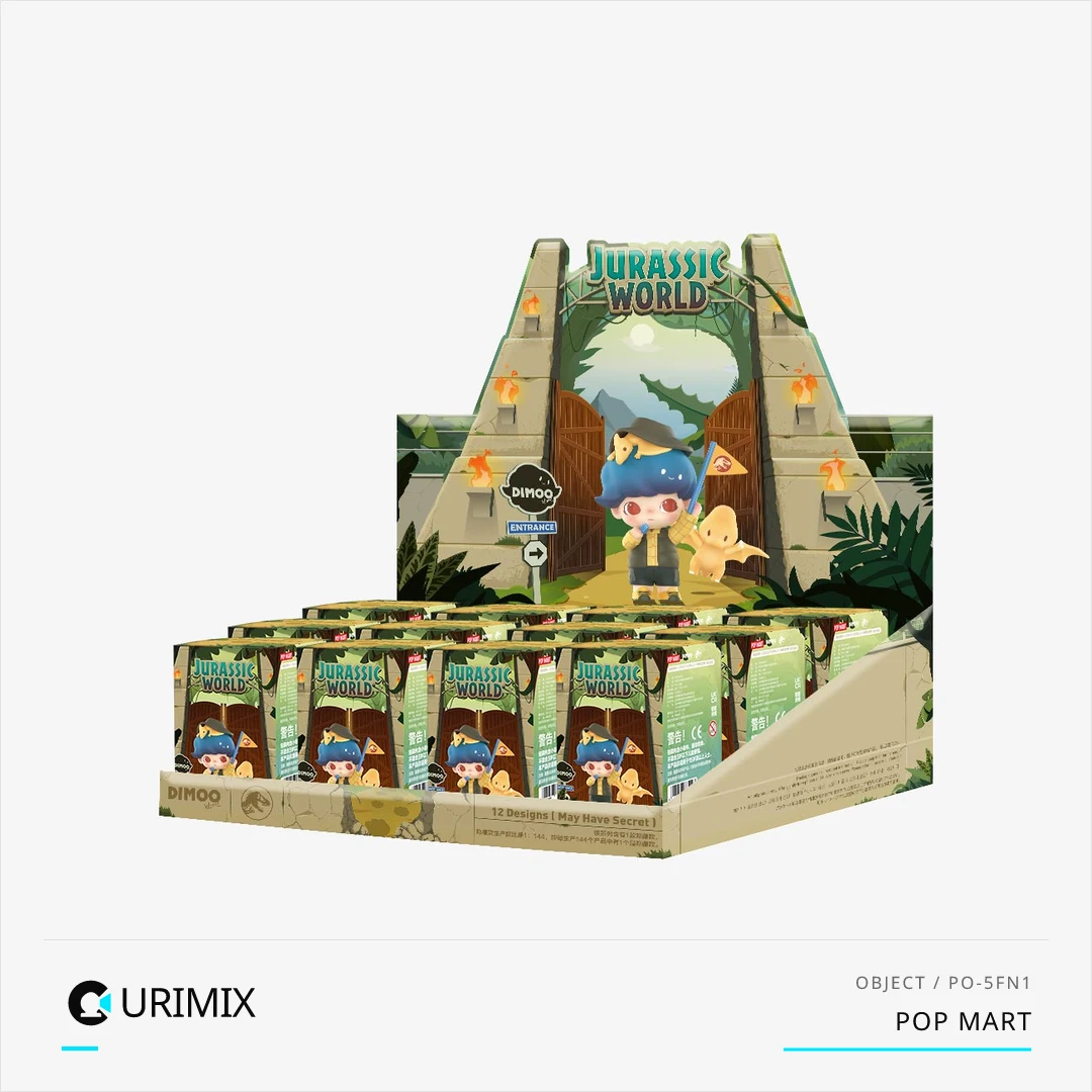 POP MART · DIMOO · Jurassic World Series (Single Blind Box) thumbnail 27